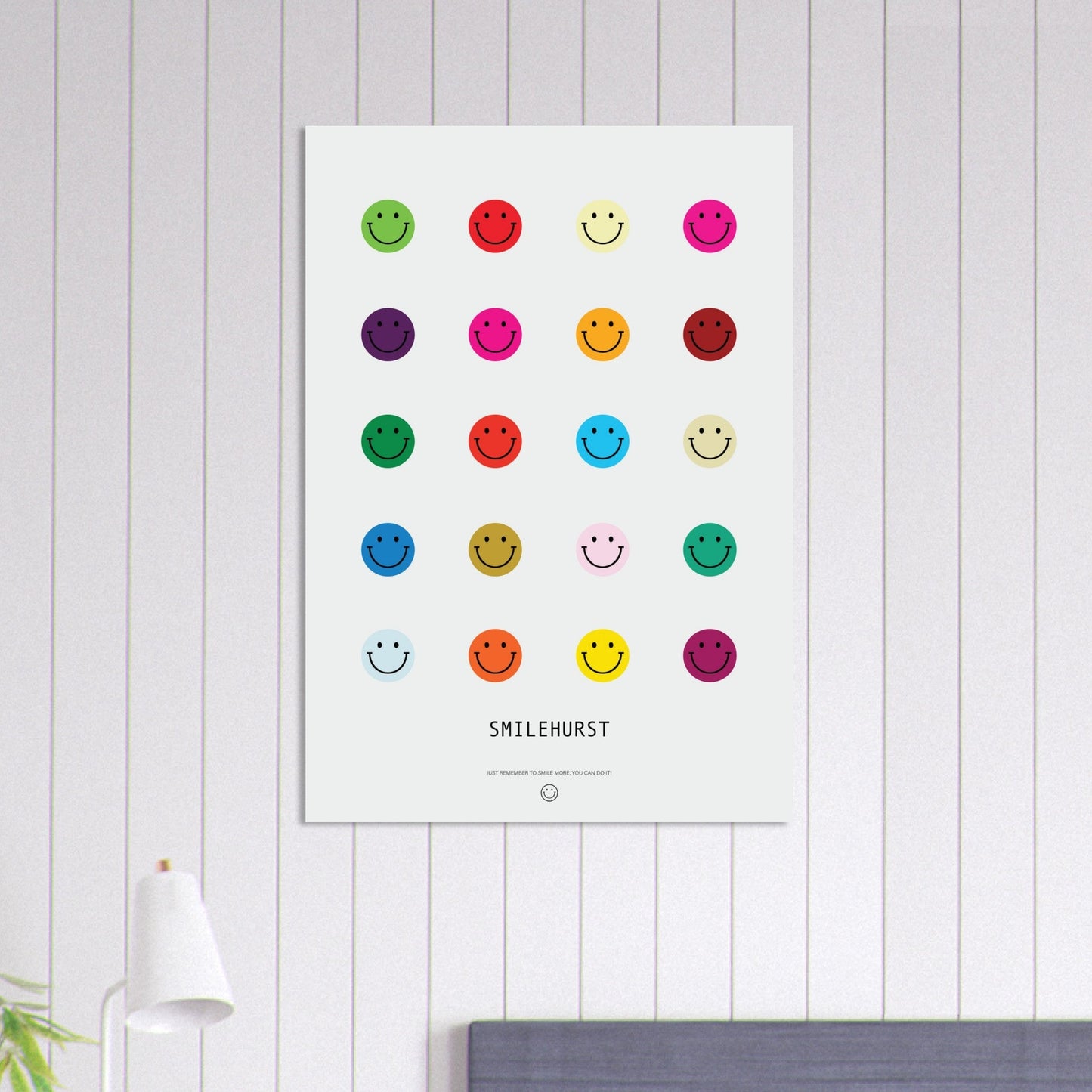 Colours 'Smilehirst' - Premium Matte Paper Poster
