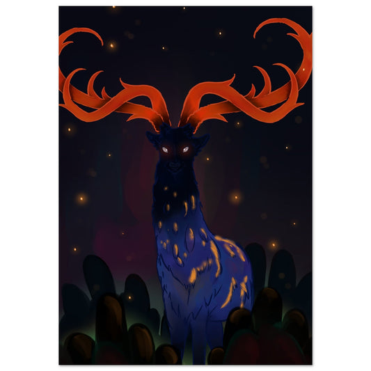 Animals 'Creature of the Forrest' - Premium Matte Paper Poster