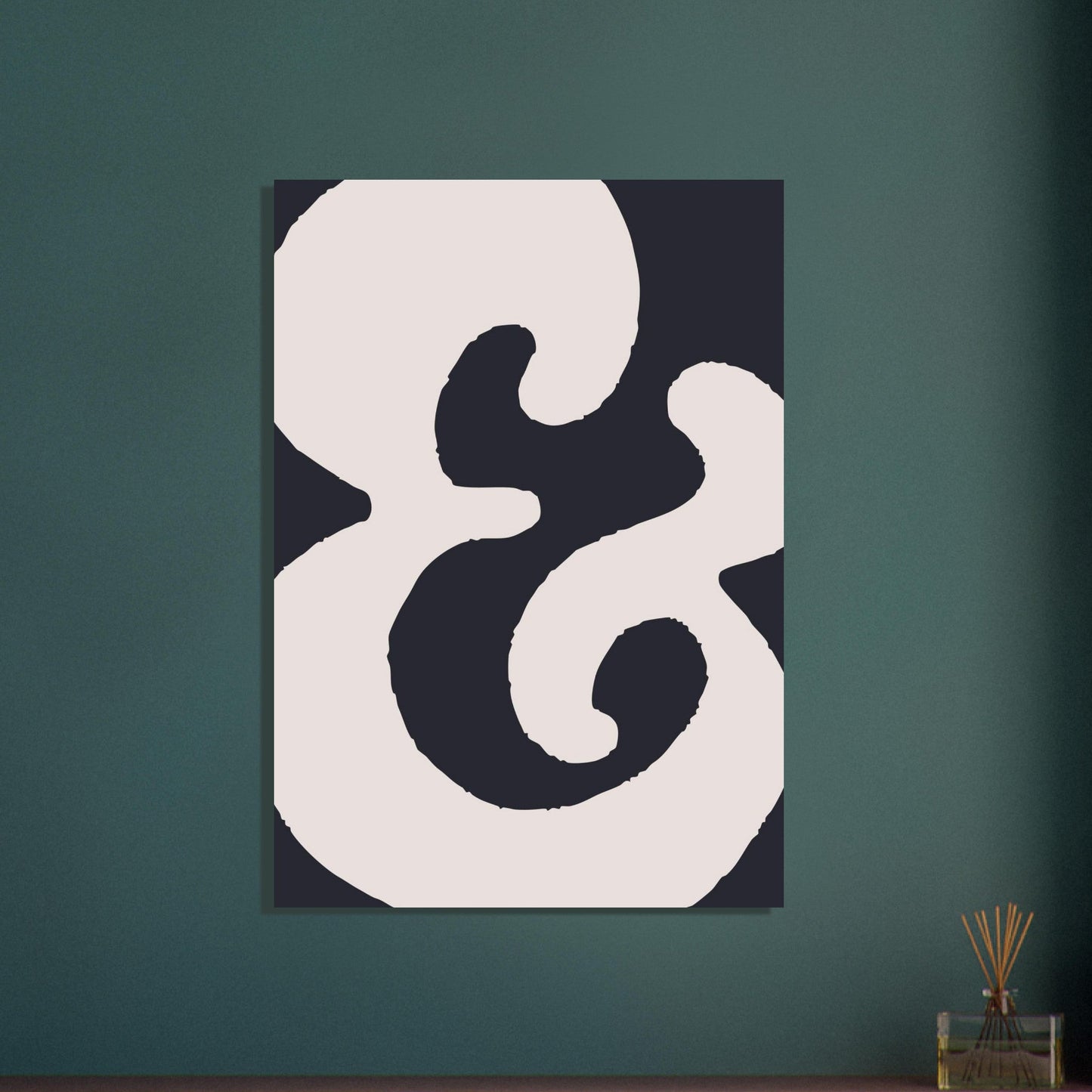Sign '&' - Premium Matte Paper Poster