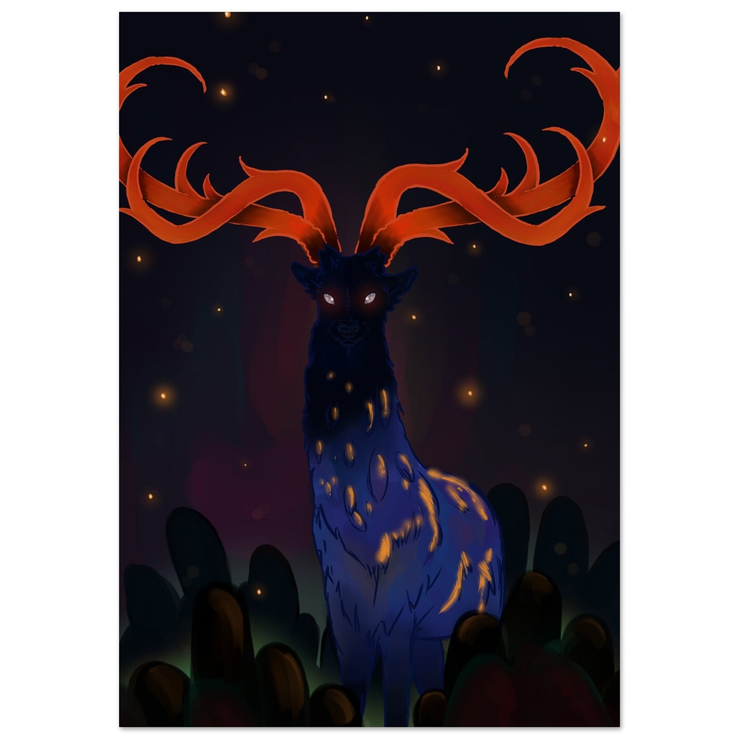 Animals 'Creature of the Forrest' - Premium Matte Paper Poster