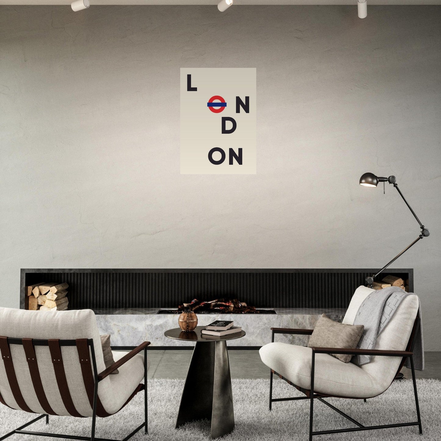 Cities/ Places 'London' - Premium Matte Paper Poster