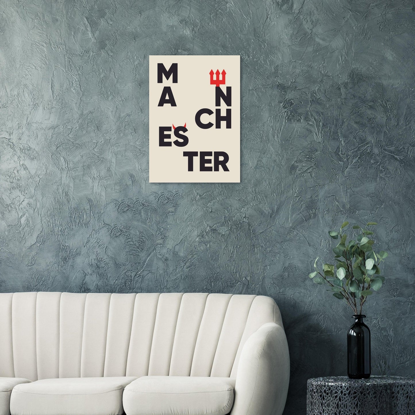 Cities/ Places 'Manchester' - Premium Matte Paper Poster