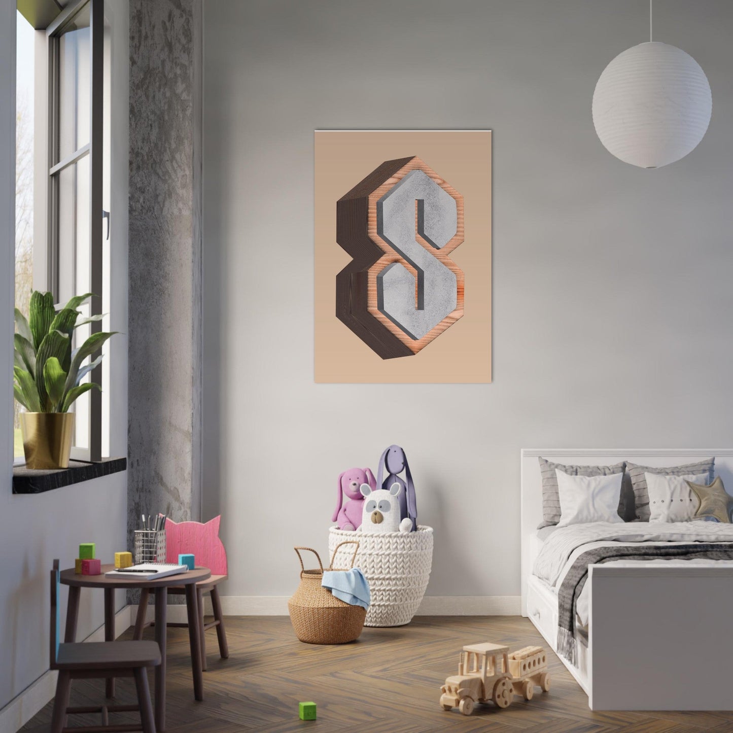 Super S - Premium Matte Paper Poster