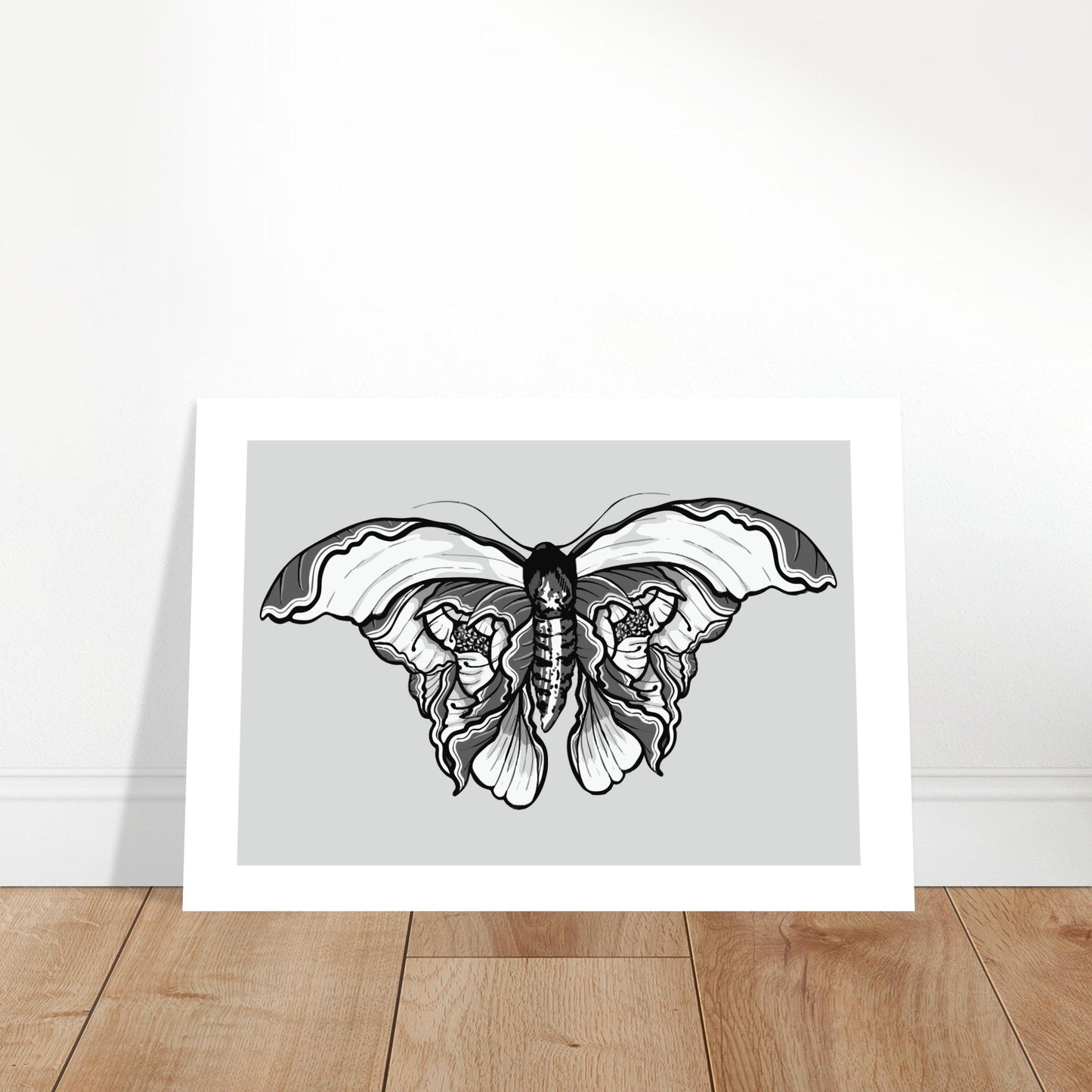 Moth 'Last Wish' - Premium Matte Paper Poster