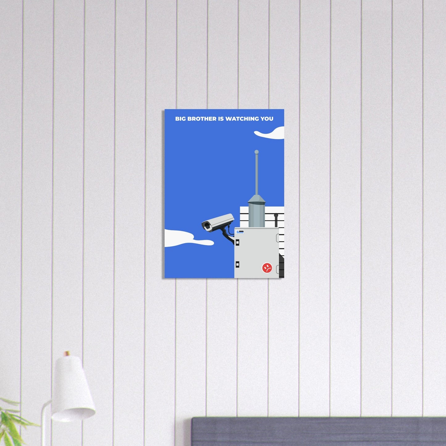 'Big Brother Is Watching You' - Premium Matte Paper Poster