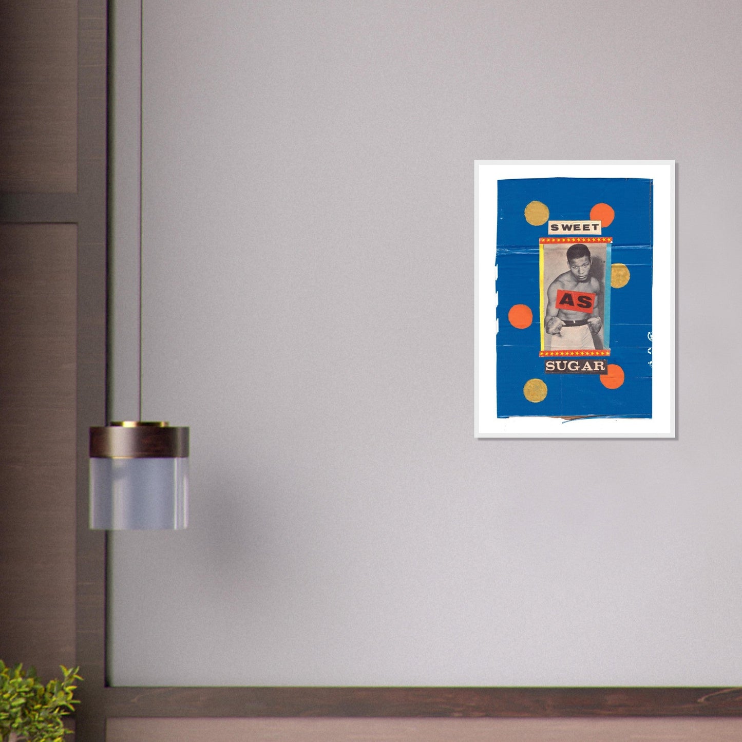 Ed Dickinson 'Sweet as Sugar' - Premium Matte Paper Wooden Framed Poster