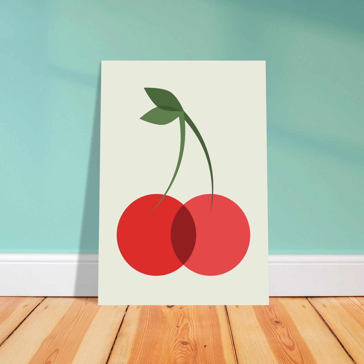 Fruity 'Cherries' - Premium Matte Paper Poster