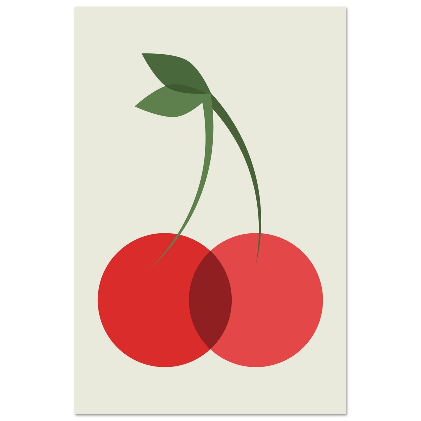 Fruity 'Cherries' - Premium Matte Paper Poster
