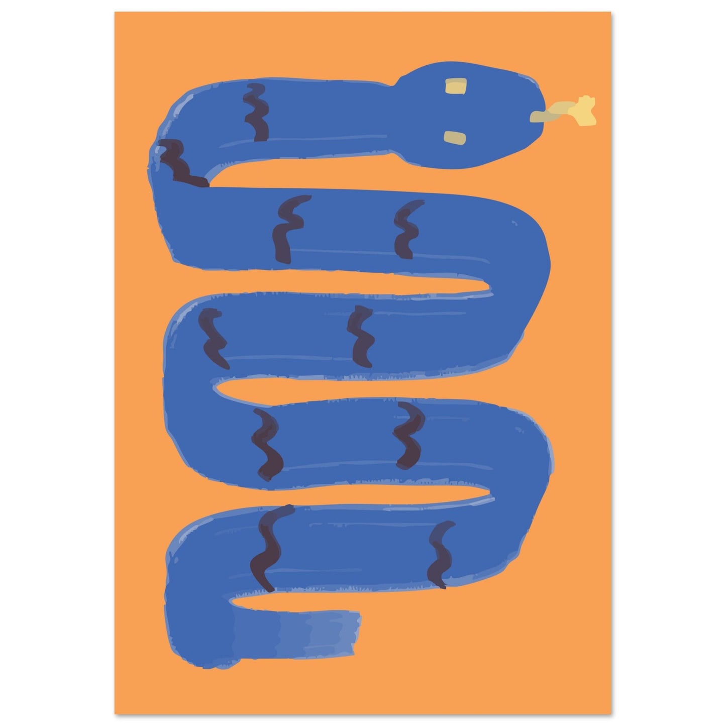 Animals 'I'm a Snake' - Premium Matte Paper Poster