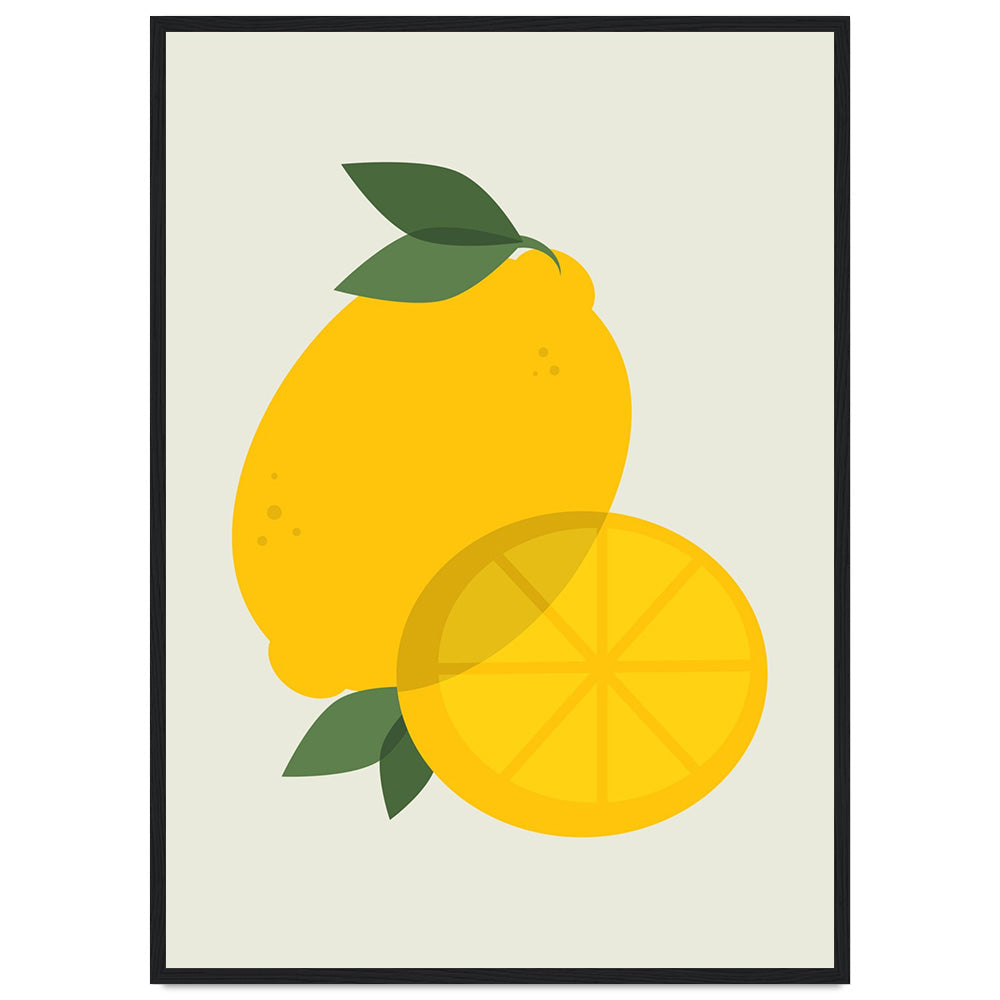 Fruity 'Triptych' - Premium Matte Paper Poster Framed Trio
