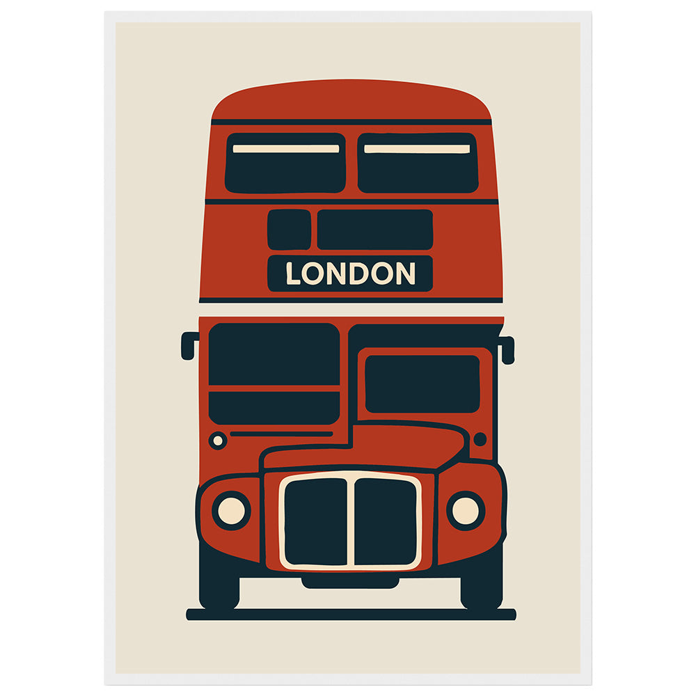 Cities/ Places 'London Triptych' - Premium Matte Paper Poster Framed Trio