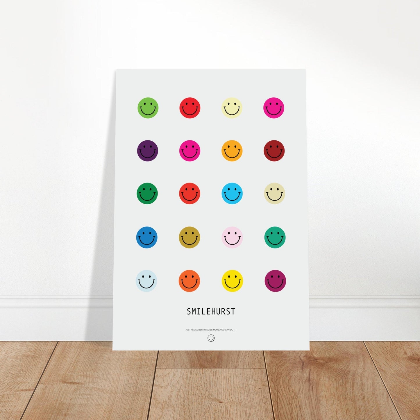 Colours 'Smilehirst' - Premium Matte Paper Poster
