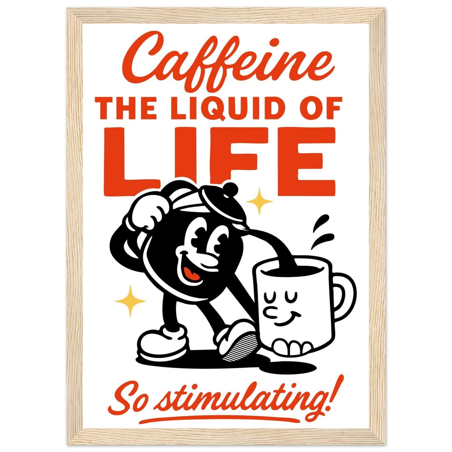 The Liquid Of Life - Premium Matte Paper Wooden Framed Poster