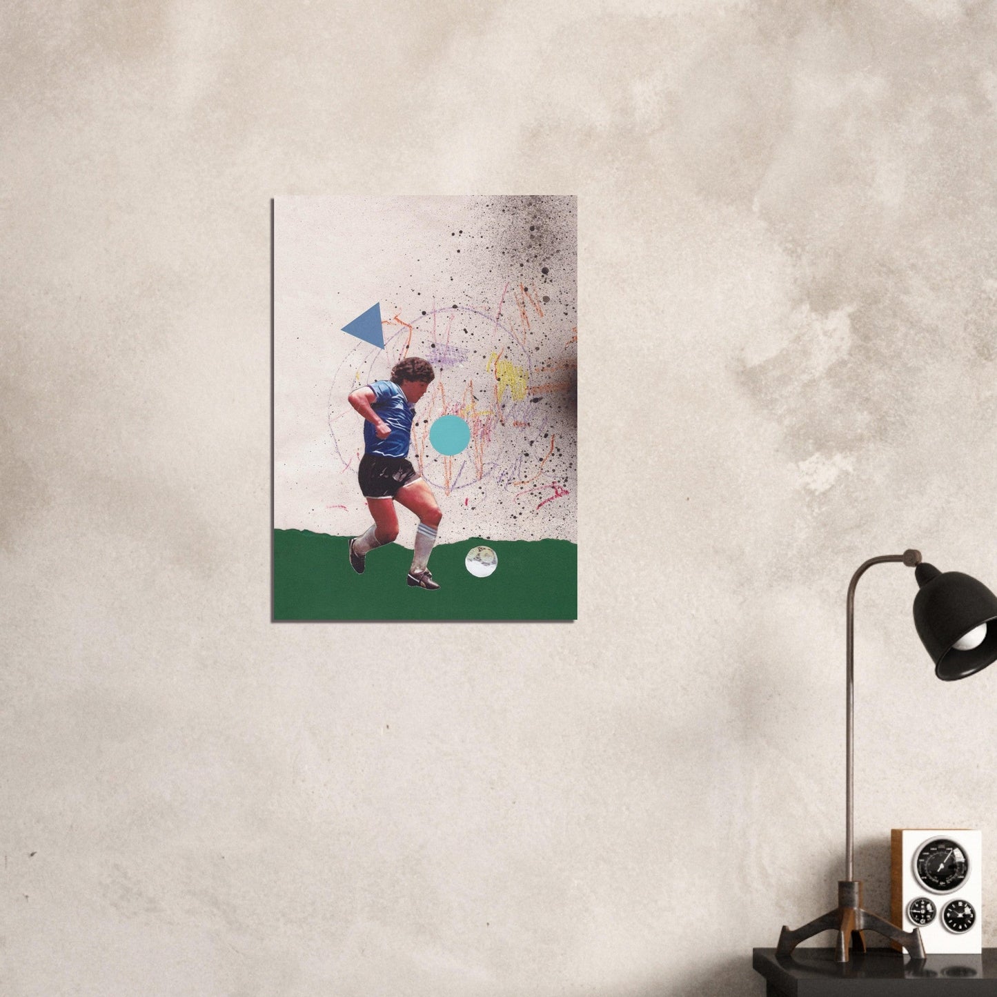 Ed Dickinson 'Football' - Premium Matte Paper Poster