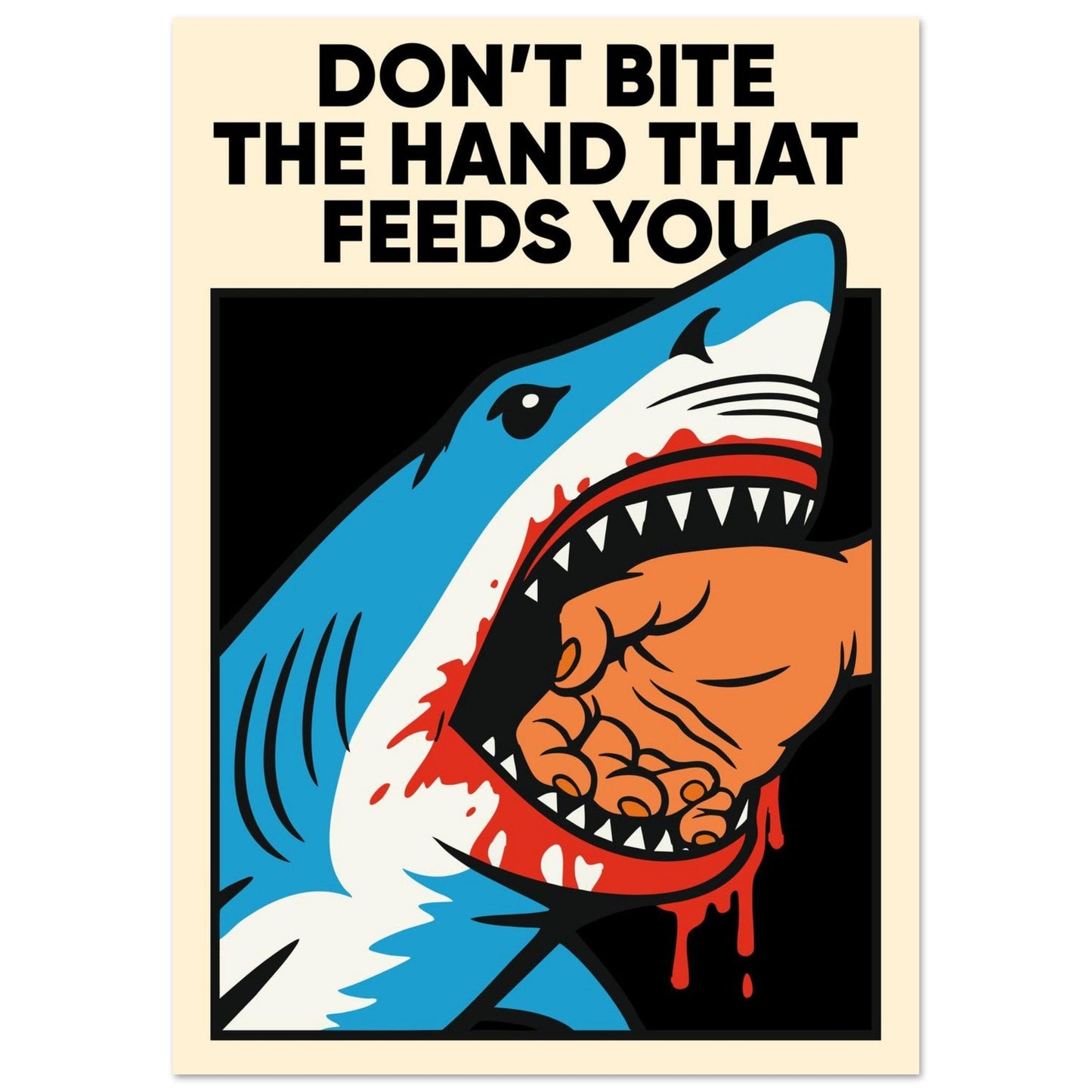 FEEDING TIME - Premium Matte Paper Poster