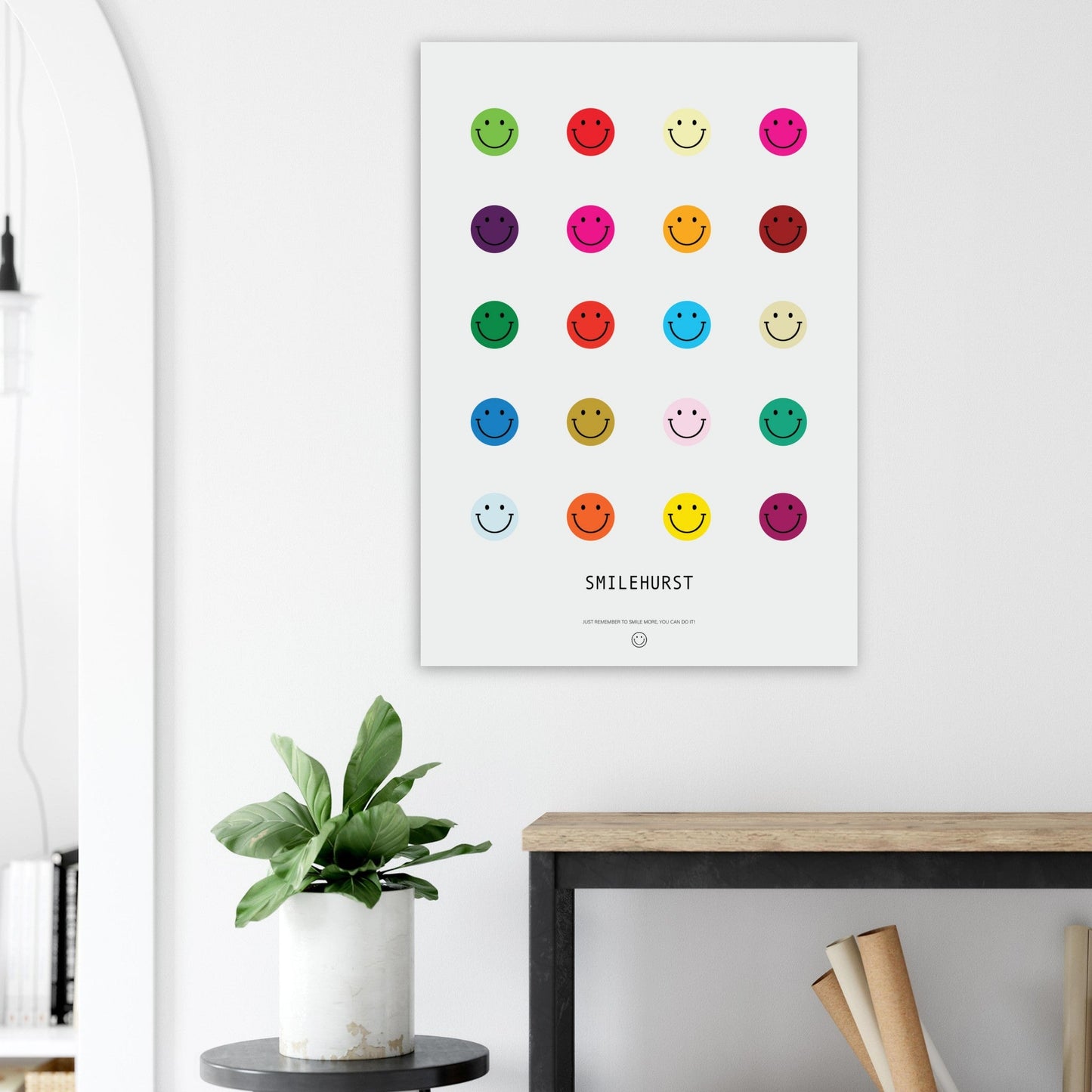 Colours 'Smilehirst' - Premium Matte Paper Poster