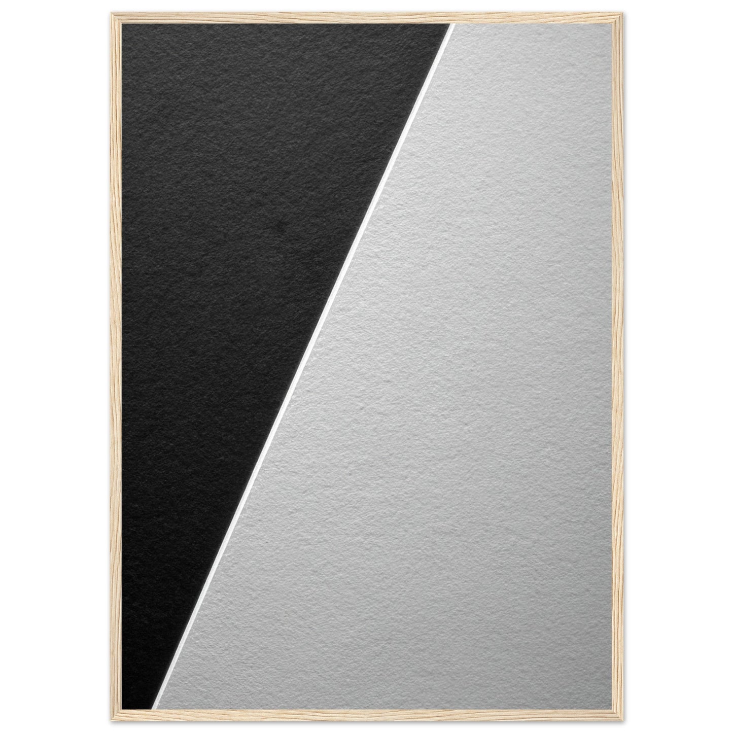 Smart 'Black & White' II  - Premium Matte Paper Wooden Framed Poster