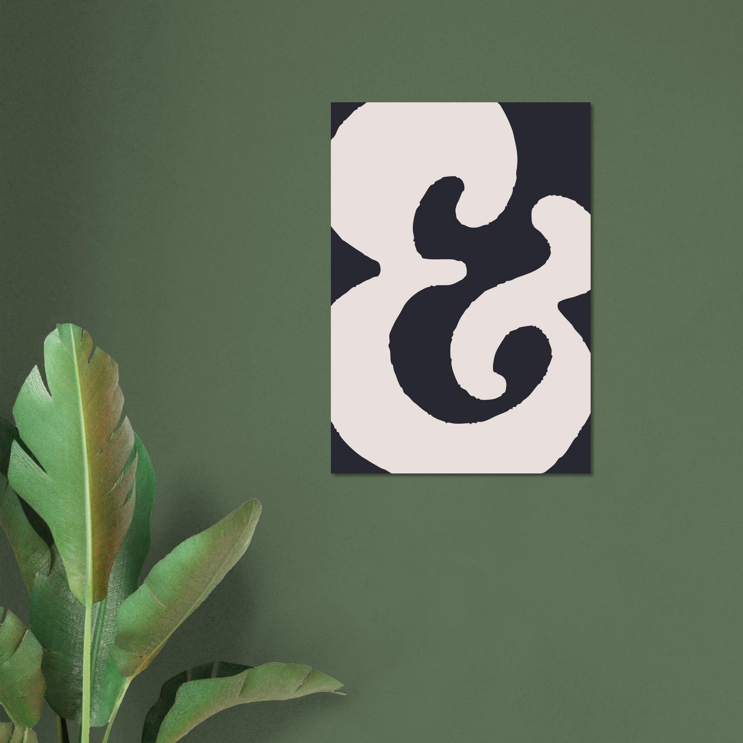 Sign '&' - Premium Matte Paper Poster