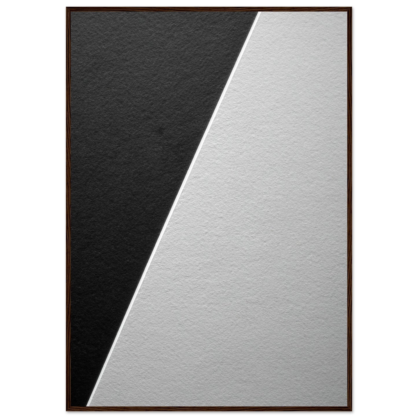 Smart 'Black & White' II  - Premium Matte Paper Wooden Framed Poster