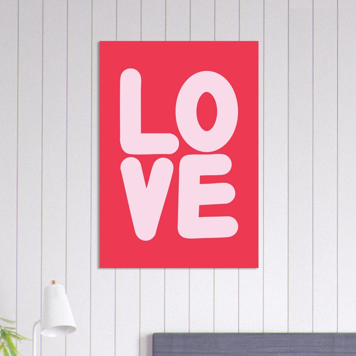 Sign 'Love' - Premium Matte Paper Poster