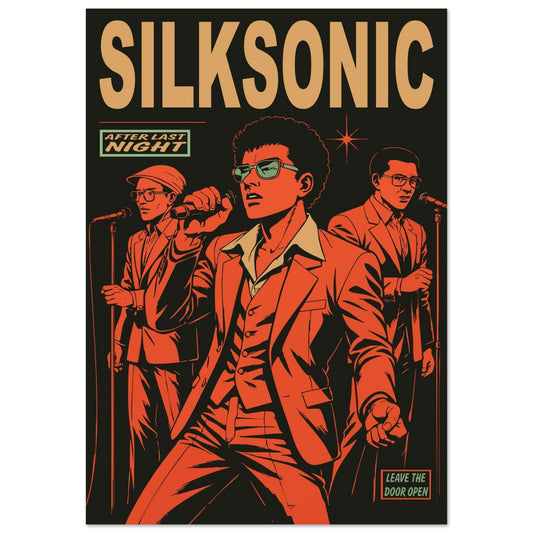 Silksonic Funk  - Premium Matte Paper Poster