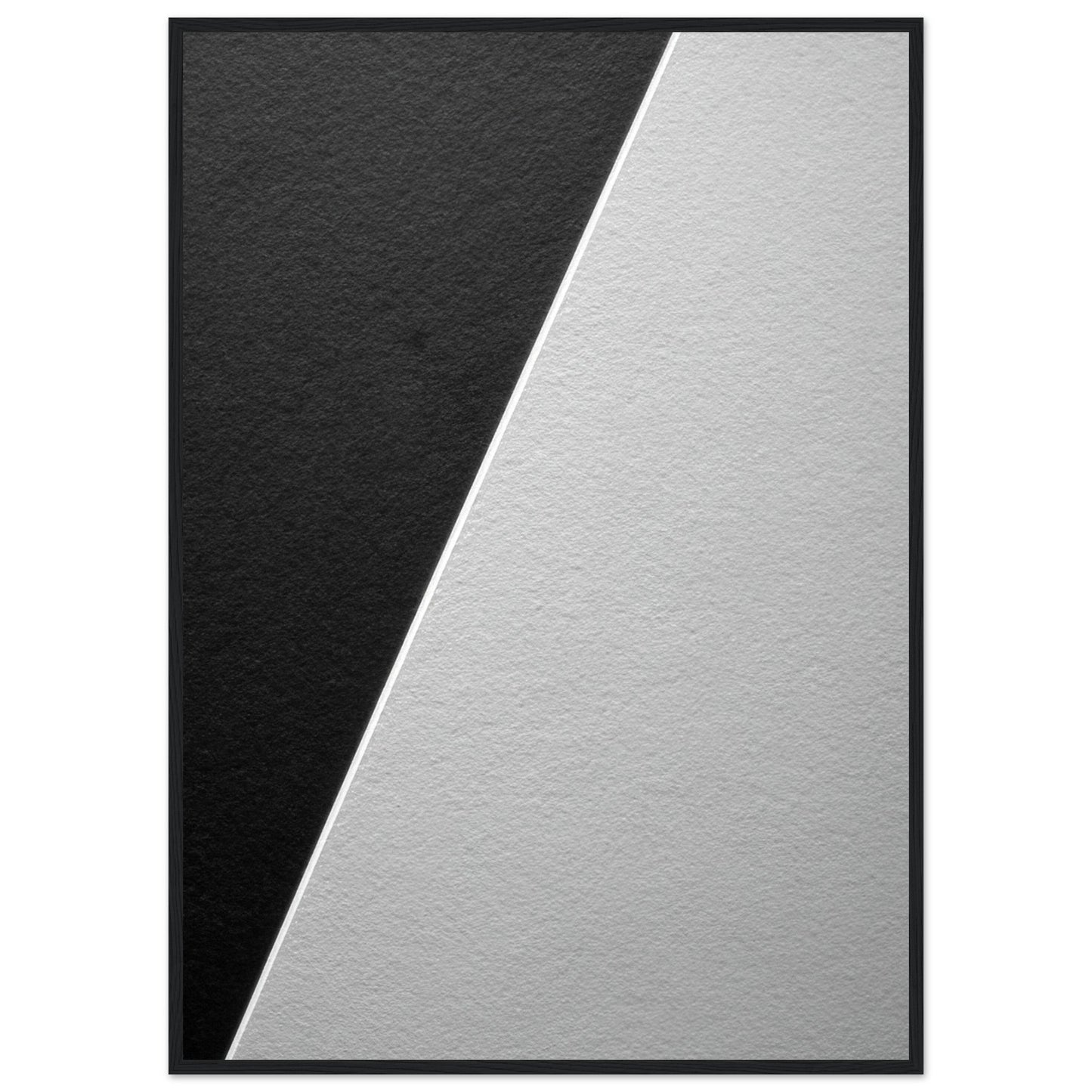 Smart 'Black & White' II  - Premium Matte Paper Wooden Framed Poster