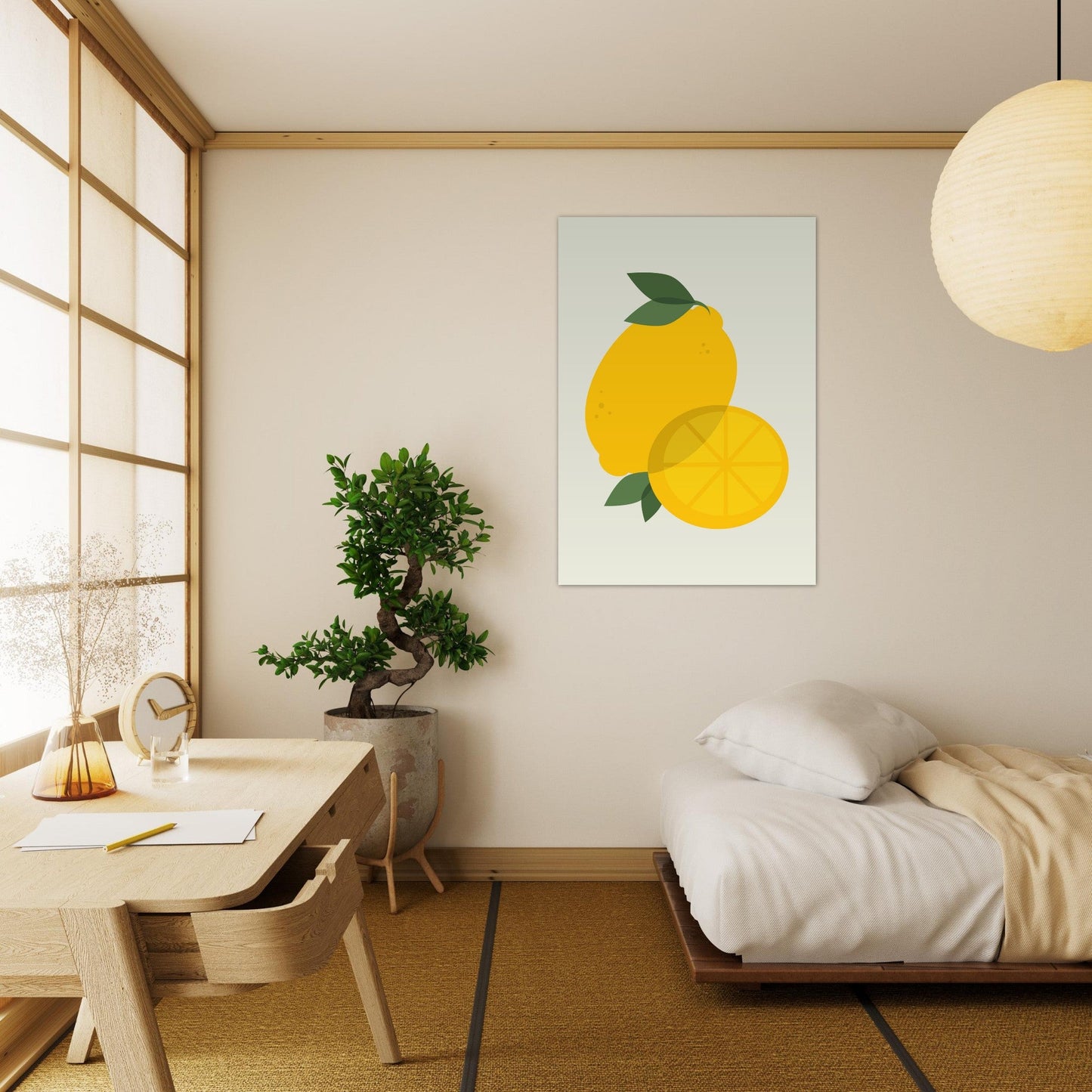 Fruity 'Lemons' - Premium Matte Paper Poster