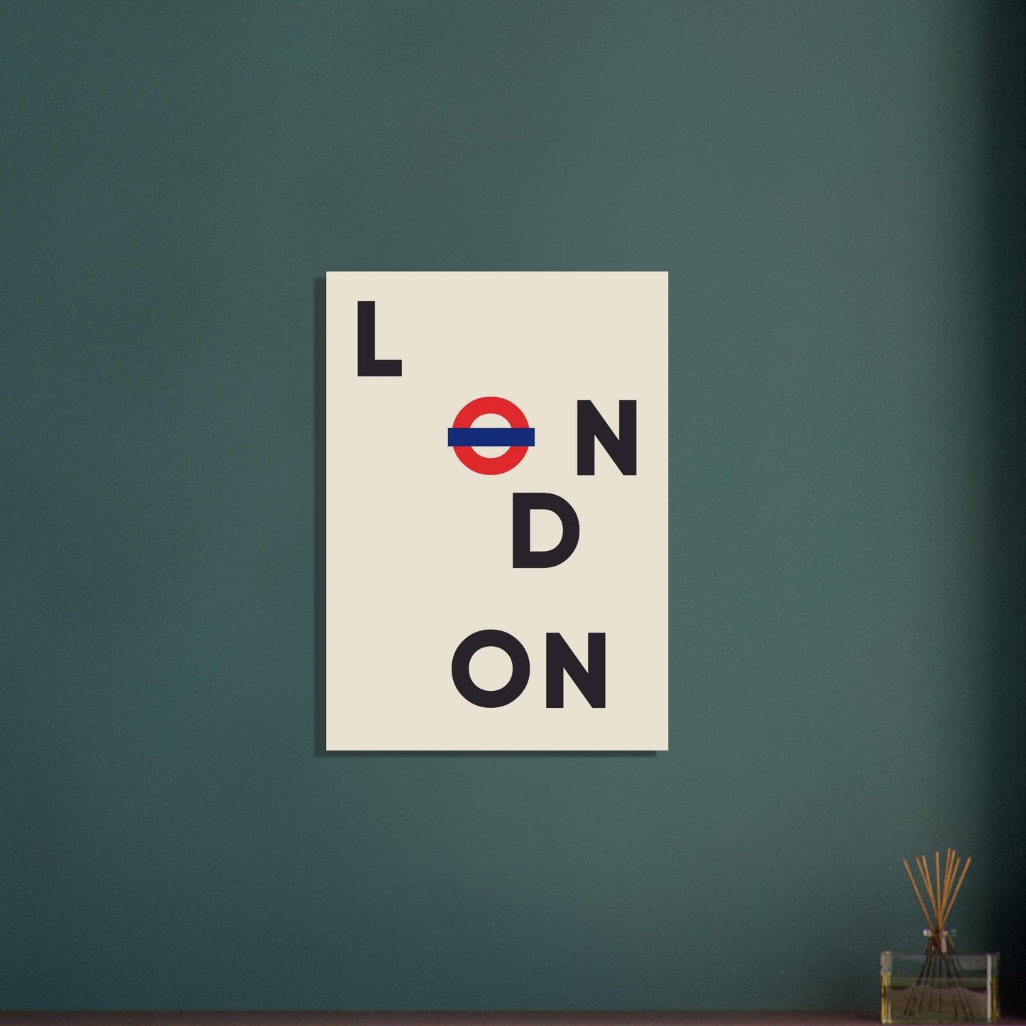 Cities/ Places 'London' - Premium Matte Paper Poster