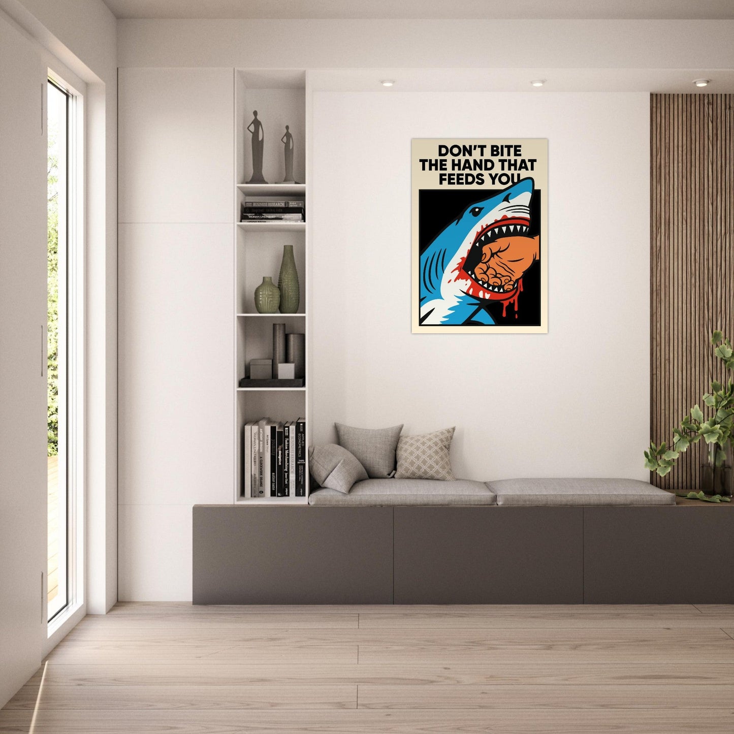 FEEDING TIME - Premium Matte Paper Poster