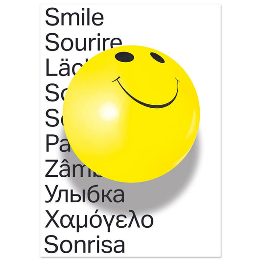 Ed Dickinson 'Smile' - Premium Matte Paper Poster