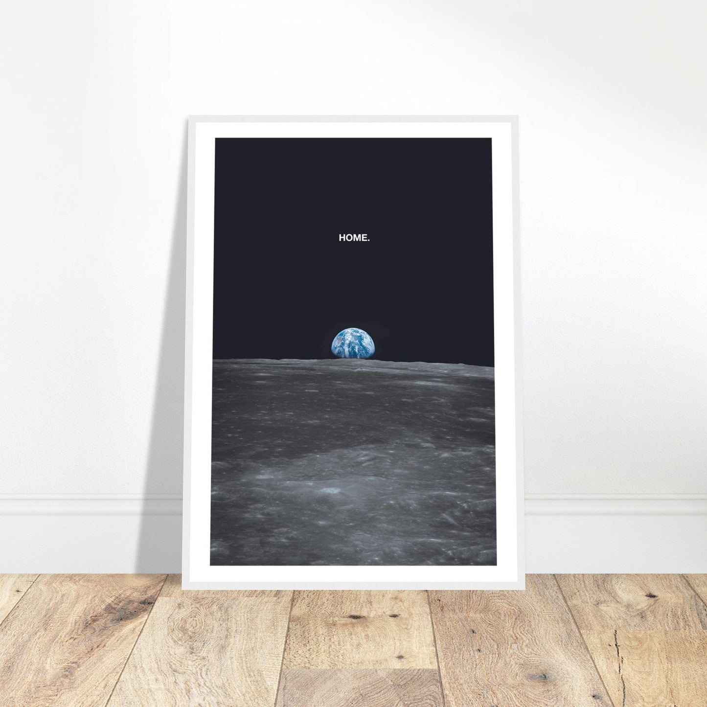 Ed Dickinson 'HOME' - Premium Matte Paper Wooden Framed Poster