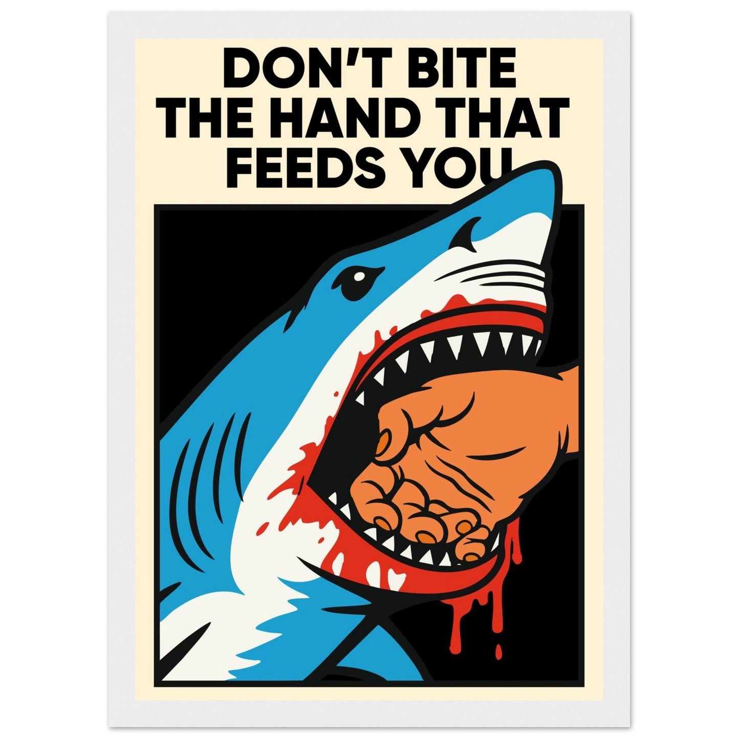 FEEDING TIME - Premium Matte Paper Wooden Framed Poster
