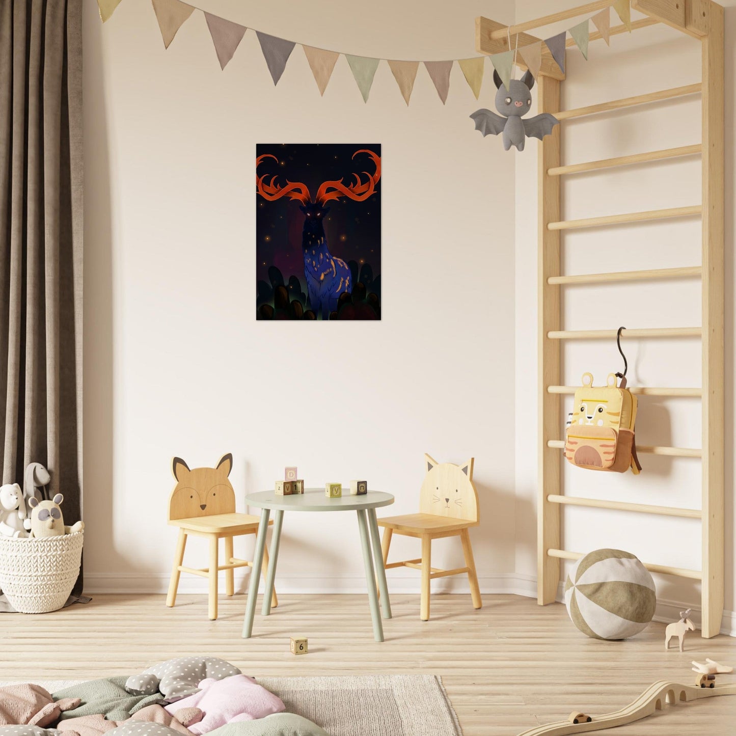 Animals 'Creature of the Forrest' - Premium Matte Paper Poster