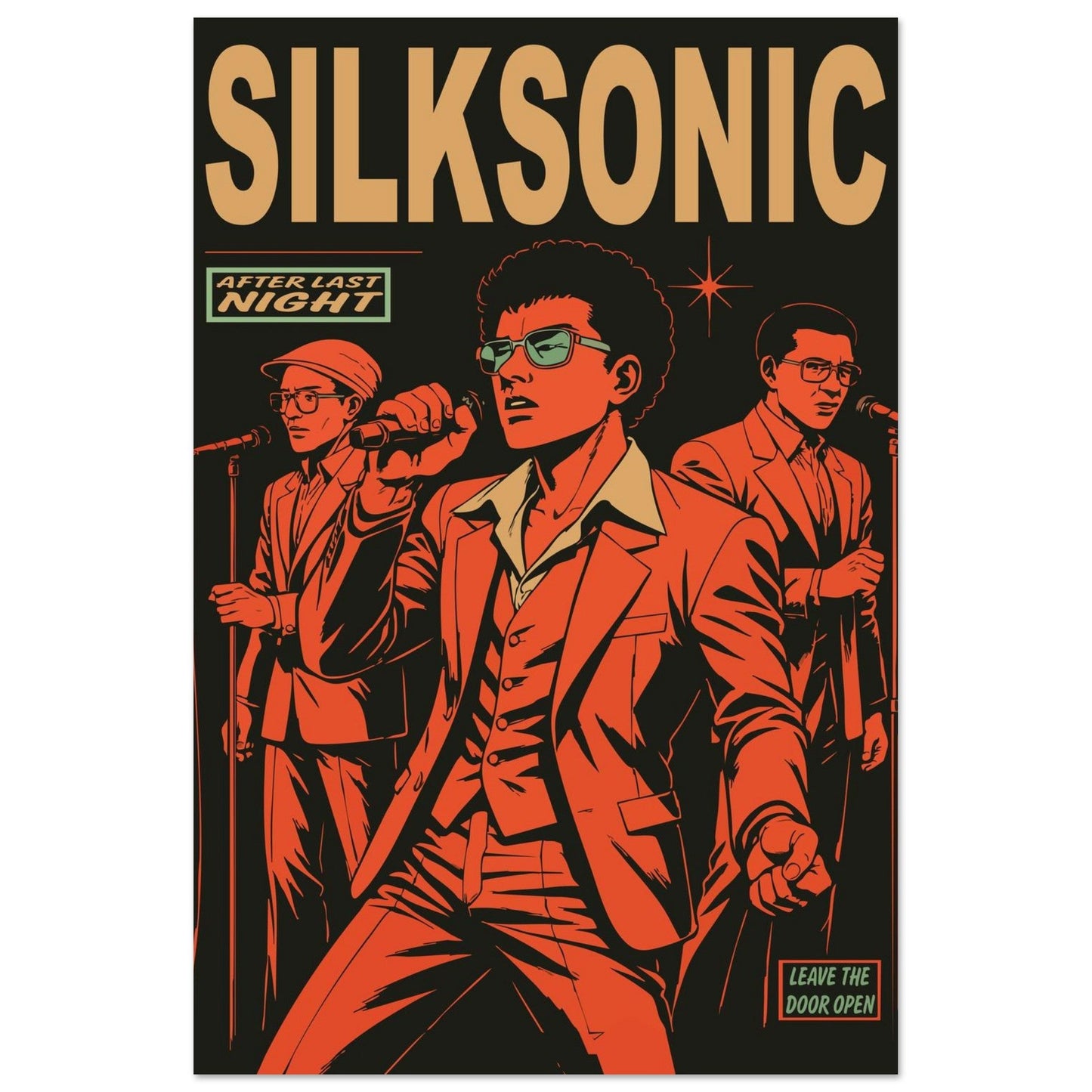 Silksonic Funk  - Premium Matte Paper Poster