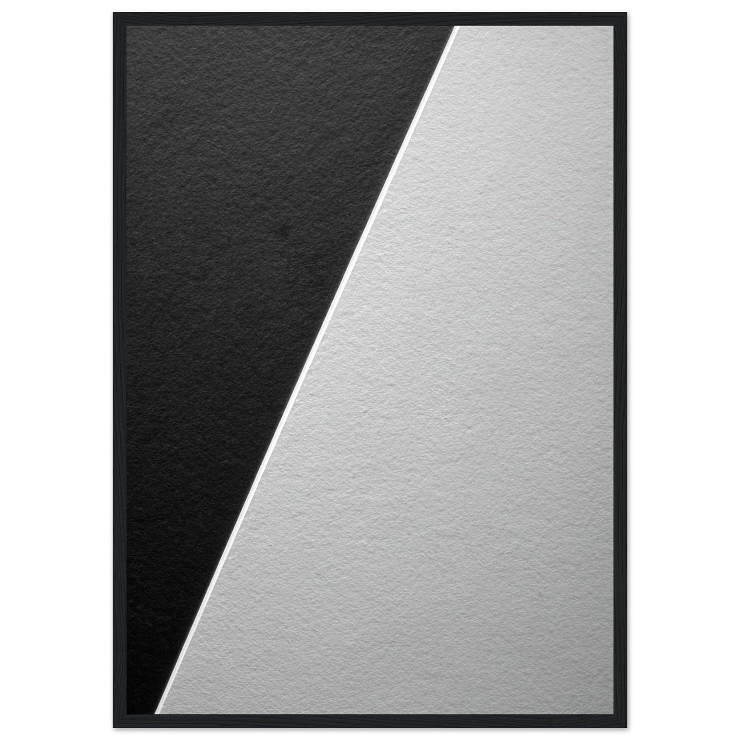 Smart 'Black & White' II  - Premium Matte Paper Wooden Framed Poster