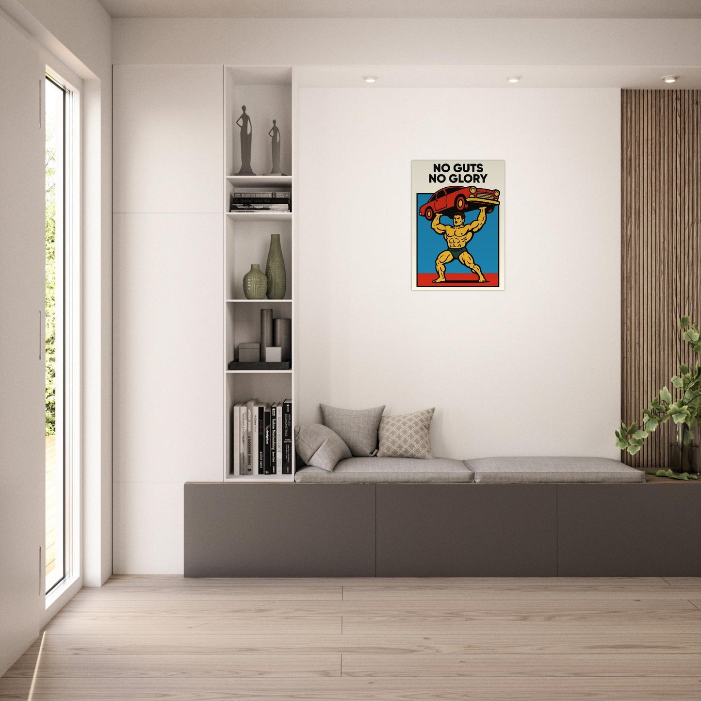 NO GUTS NO GLORY - Premium Matte Paper Poster