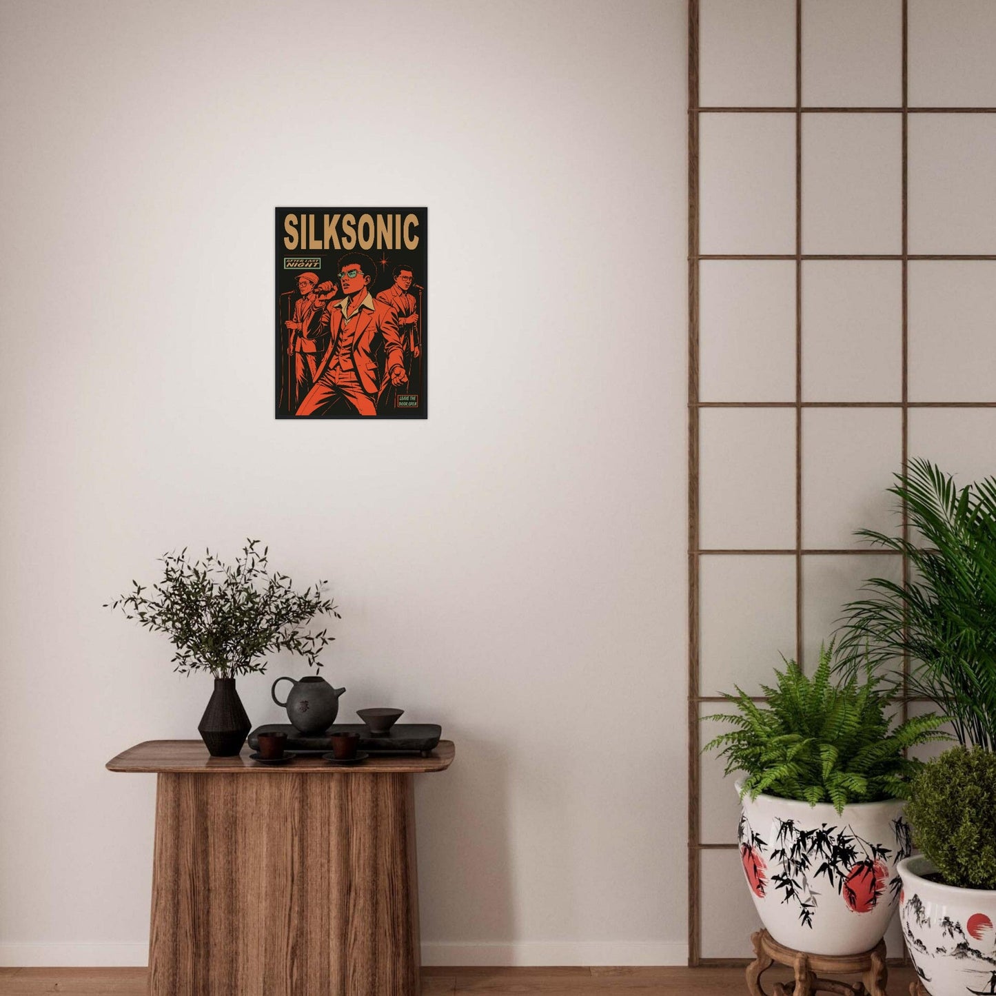 Silksonic Funk - Premium Matte Paper Wooden Framed Poster
