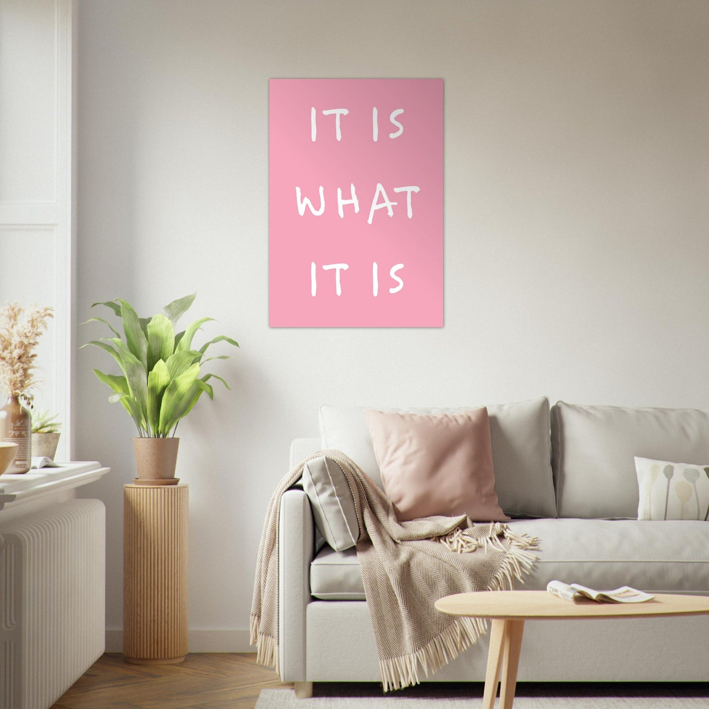 It is what it is - Premium Matte Paper Poster