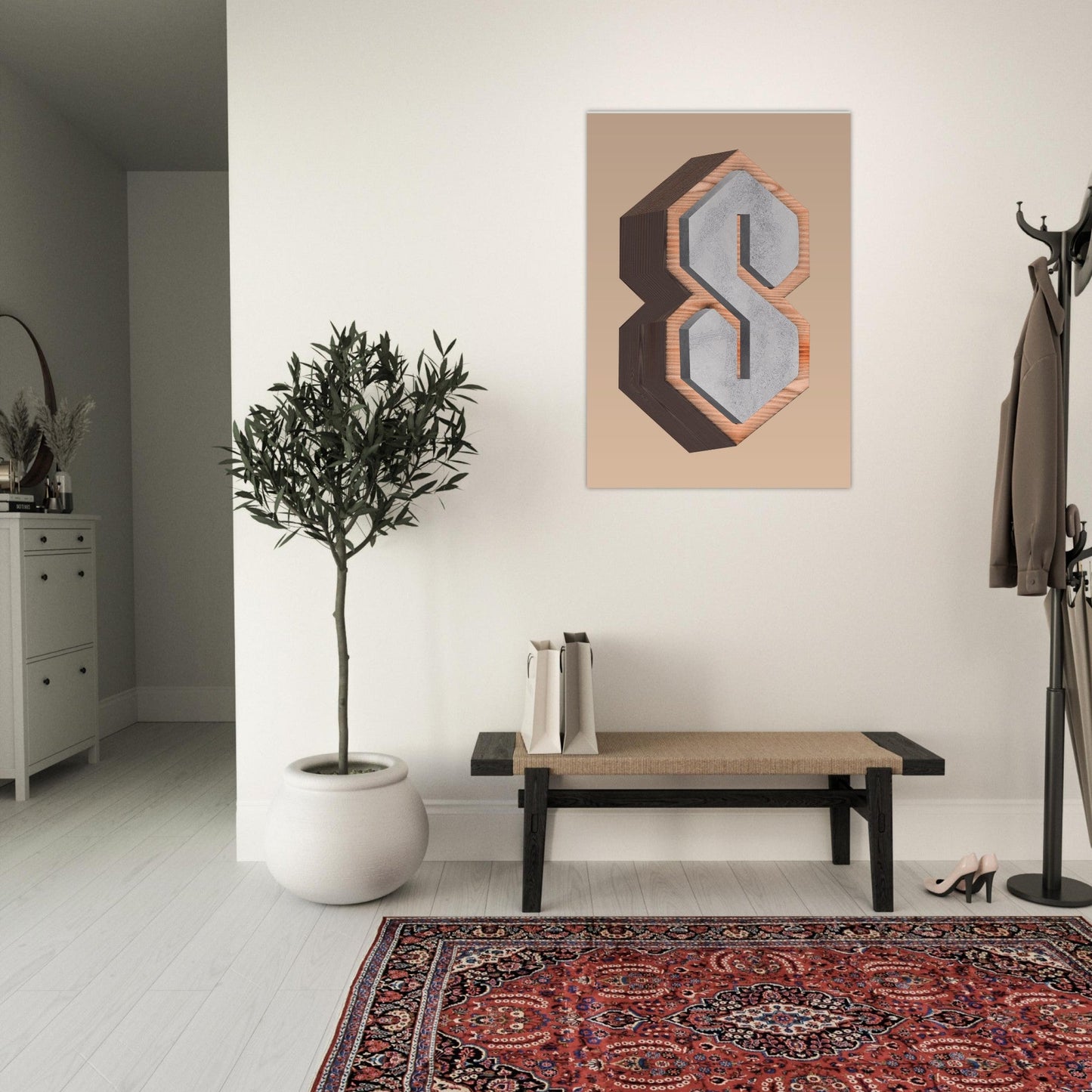 Super S - Premium Matte Paper Poster
