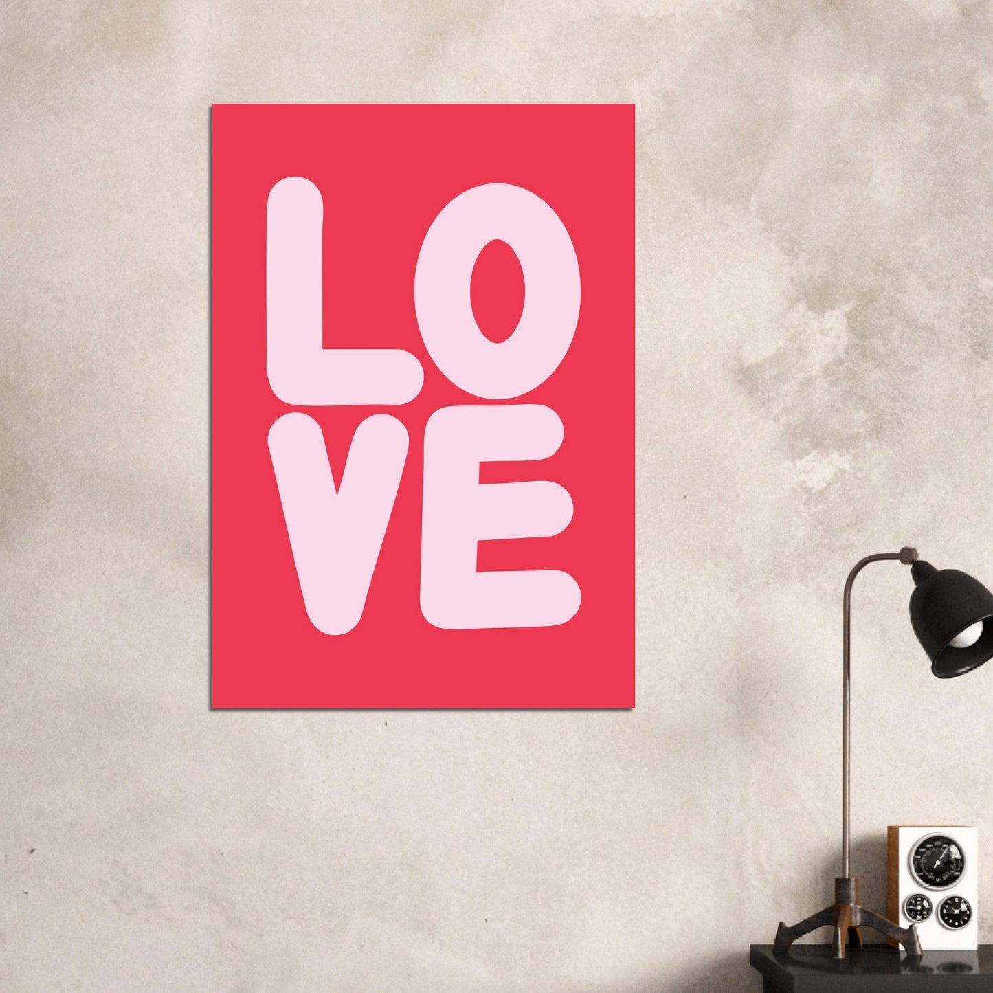 Sign 'Love' - Premium Matte Paper Poster