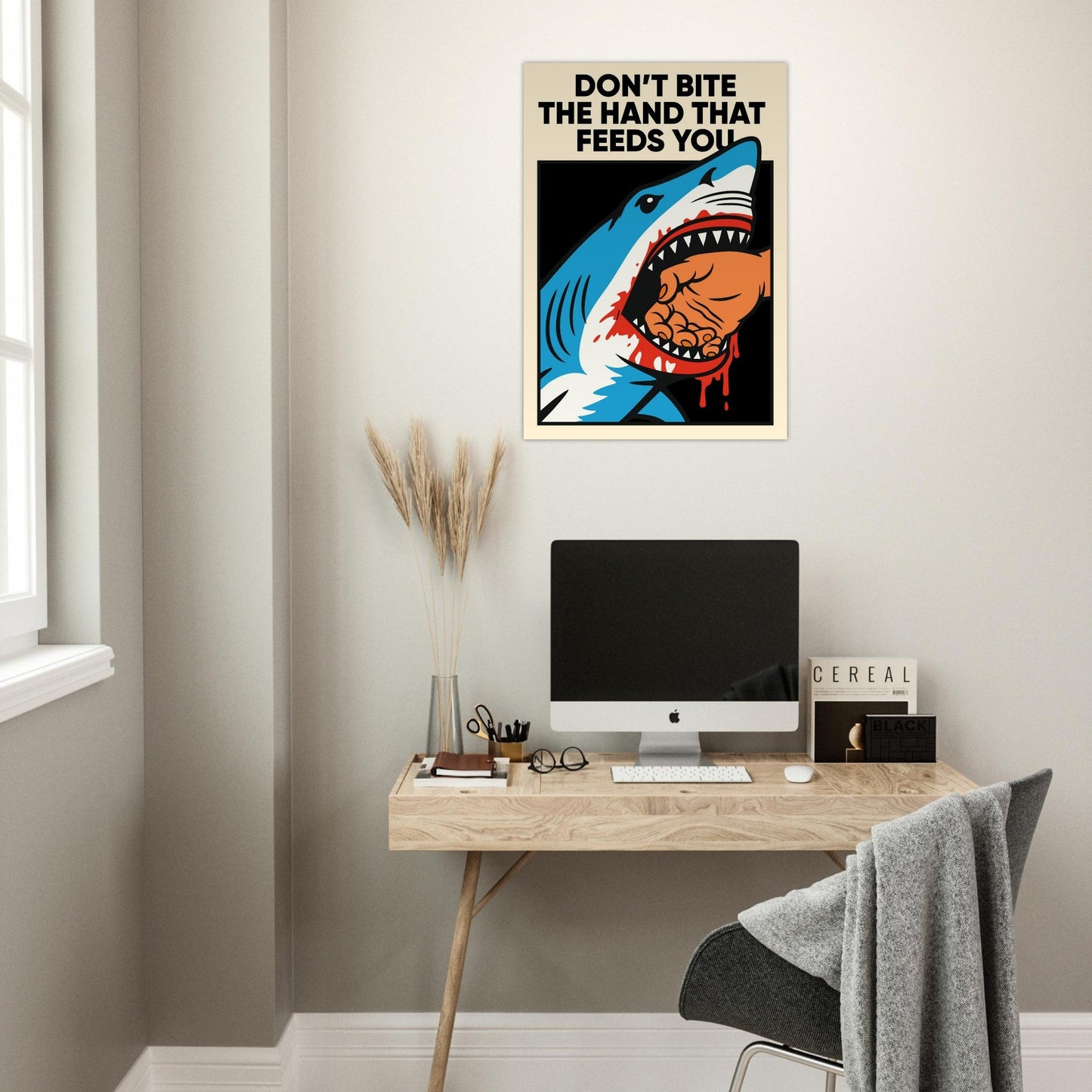 FEEDING TIME - Premium Matte Paper Poster