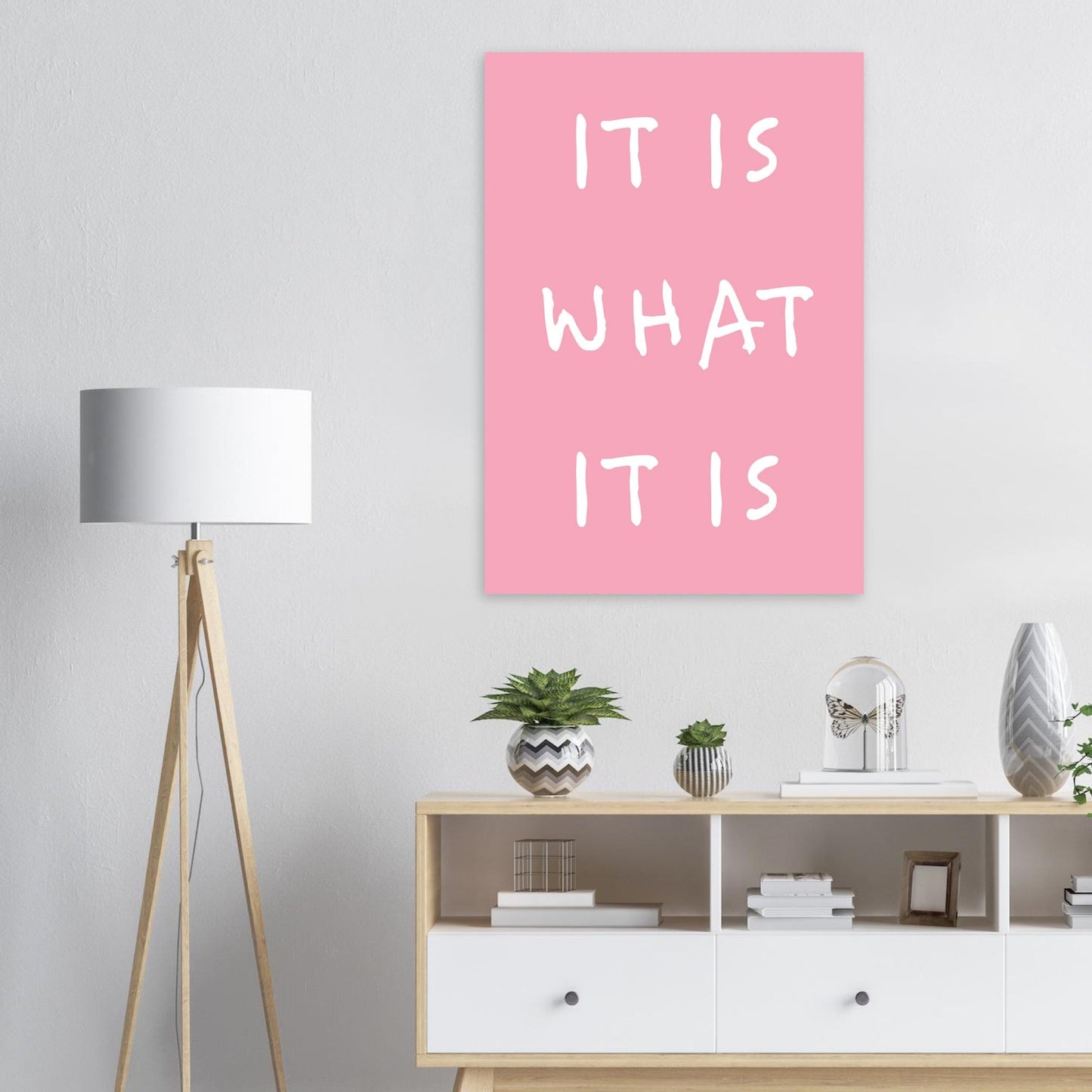 It is what it is - Premium Matte Paper Poster
