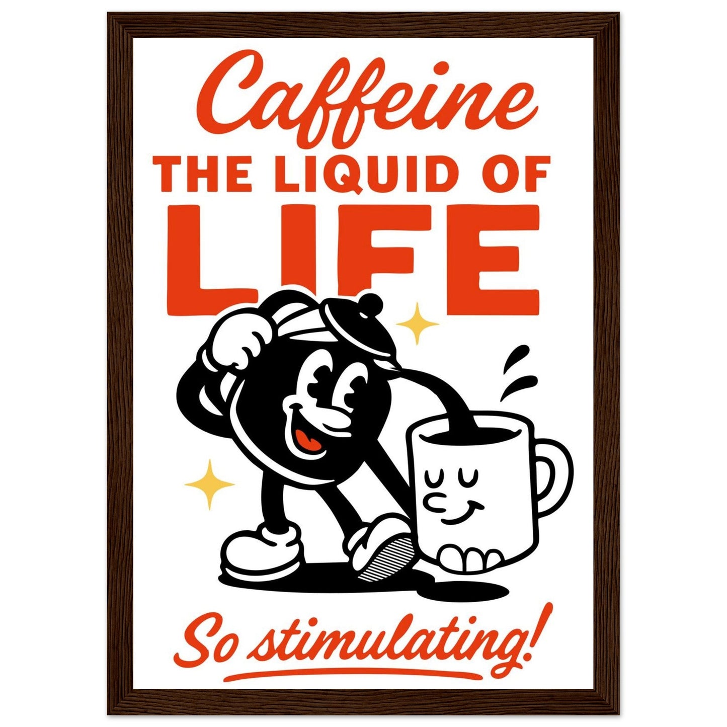 The Liquid Of Life - Premium Matte Paper Wooden Framed Poster