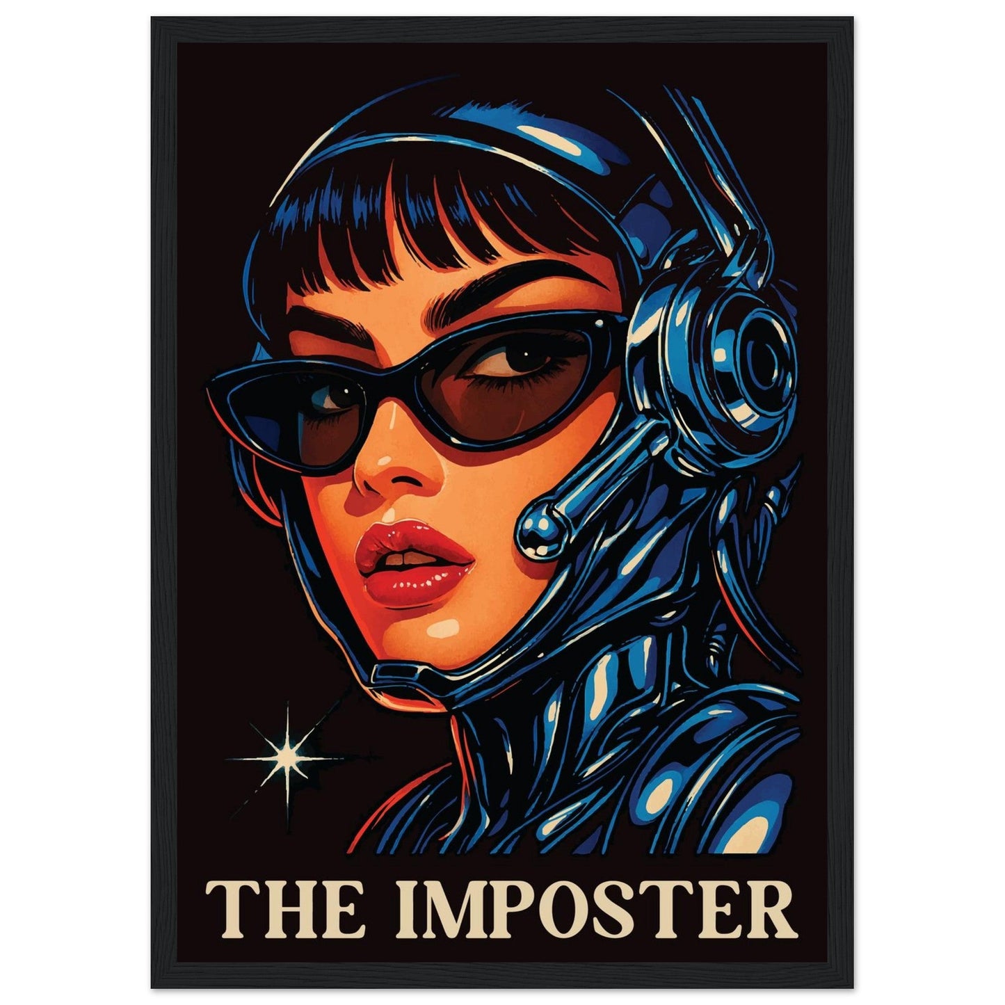 The Imposter   - Premium Matte Paper Wooden Framed Poster