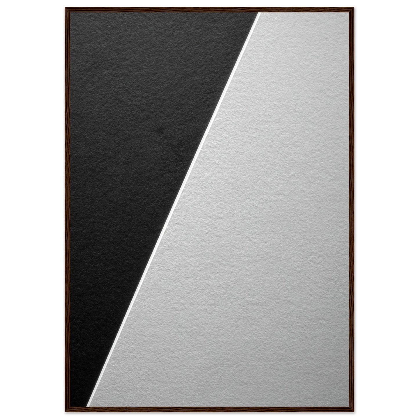 Smart 'Black & White' II  - Premium Matte Paper Wooden Framed Poster