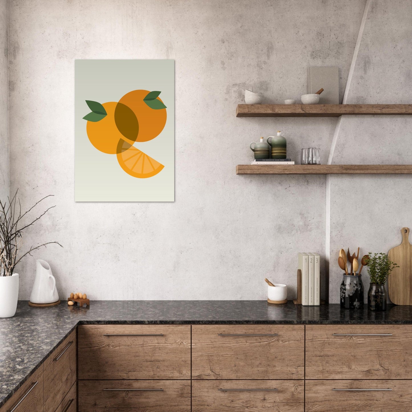 Fruity 'Oranges' - Premium Matte Paper Poster