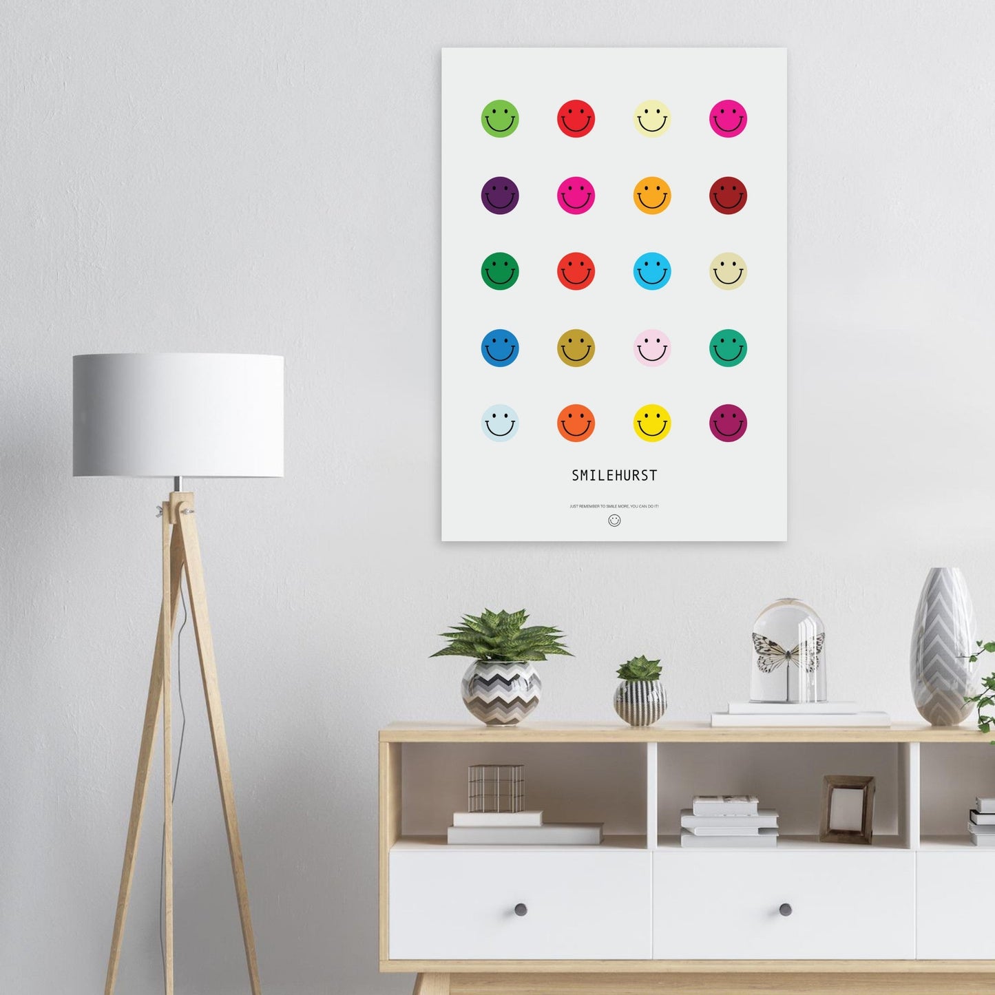 Colours 'Smilehirst' - Premium Matte Paper Poster