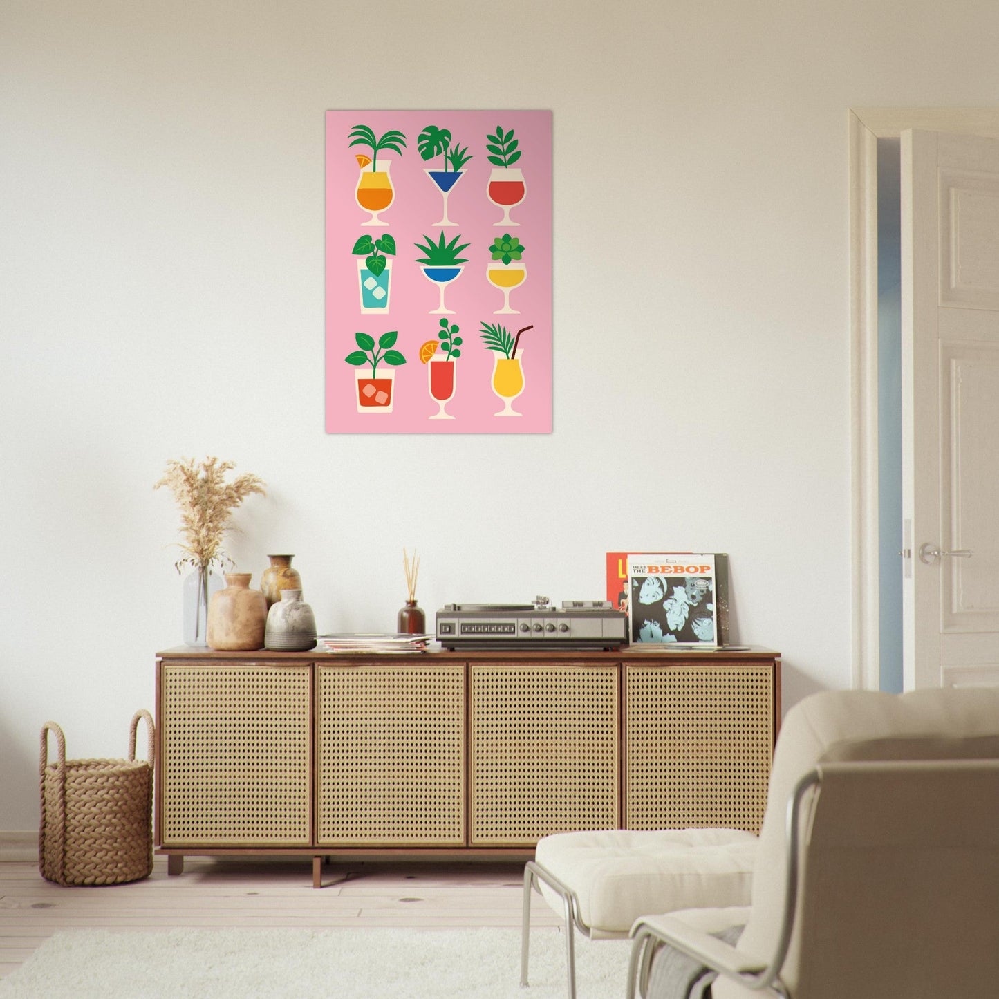 Cocktail Jungle - Premium Matte Paper Poster