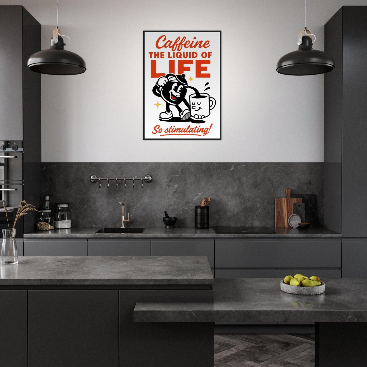 The Liquid Of Life - Premium Matte Paper Wooden Framed Poster