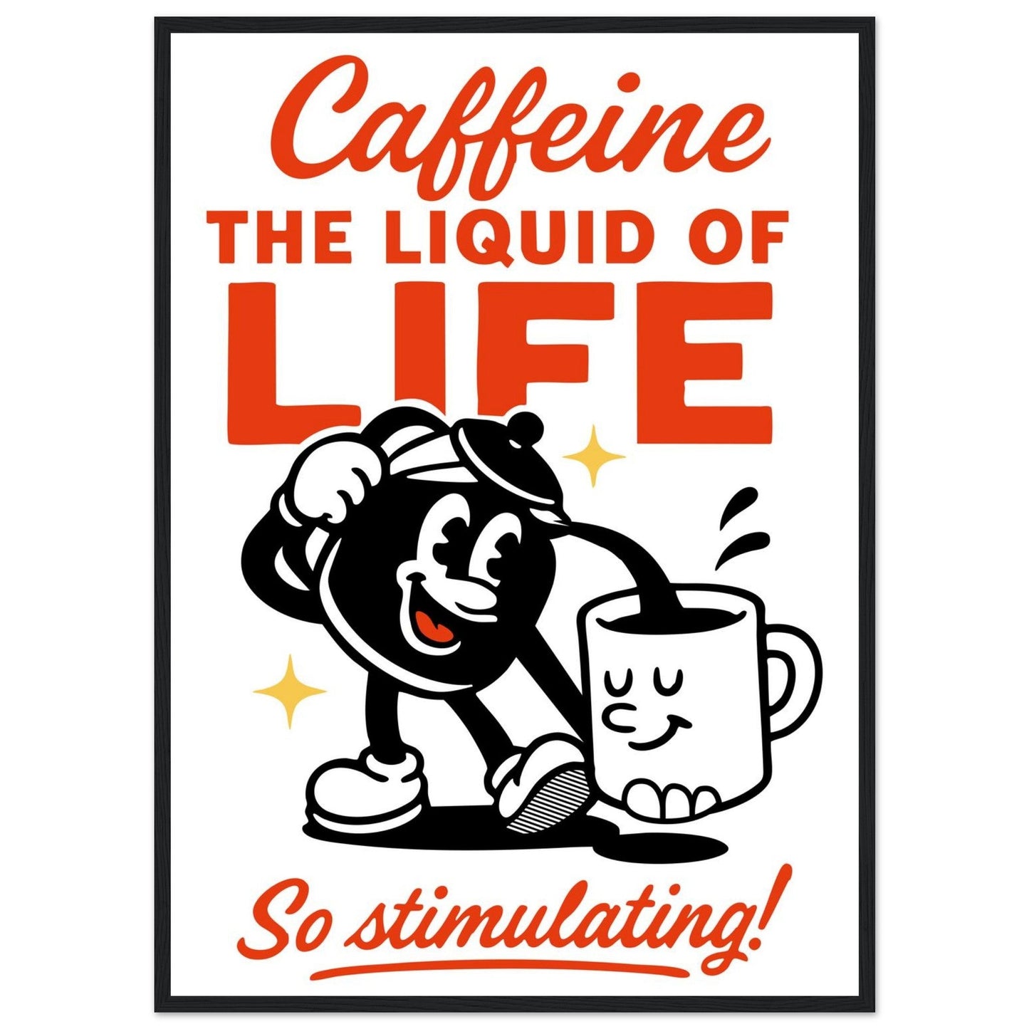 The Liquid Of Life - Premium Matte Paper Wooden Framed Poster